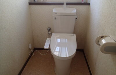 トイレ交換完了