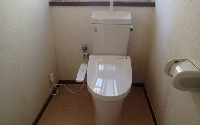 トイレ交換完了