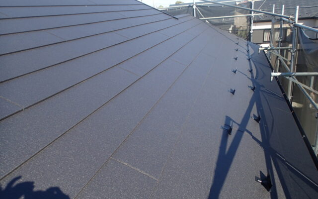 屋根カバー完成