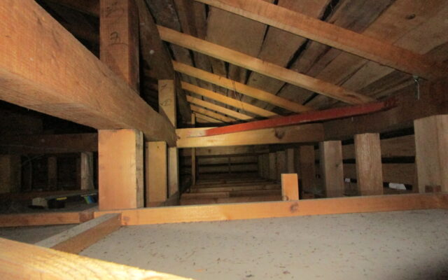屋根裏点検
