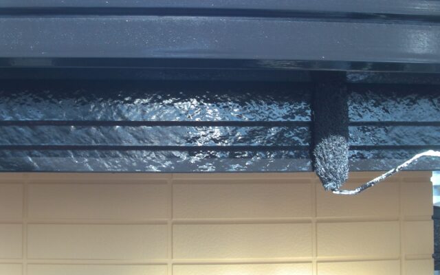 樋・破風上塗り