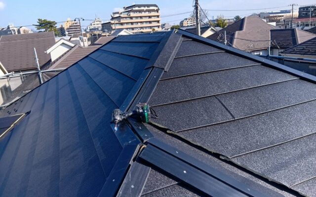 屋根カバー工事③